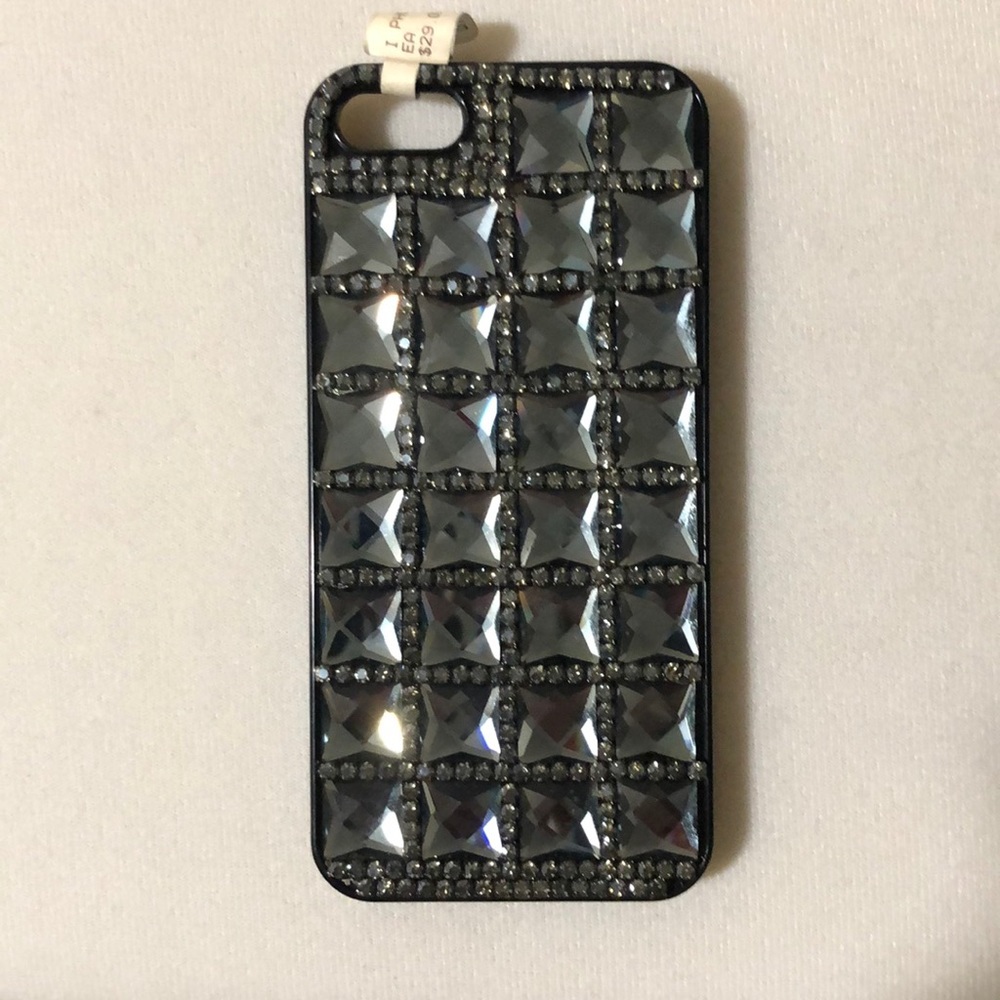 IPhone 5 Case | NWT | Black and Jeweled
